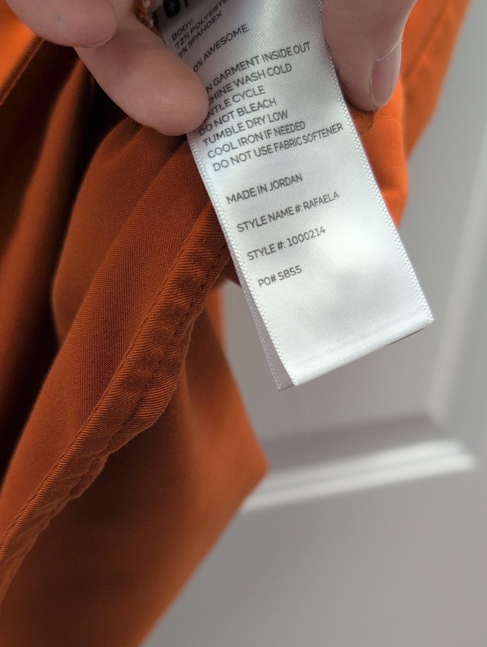 Figs Rafaela Scrub Top XS Dirty Chai - Picture 6 of 6